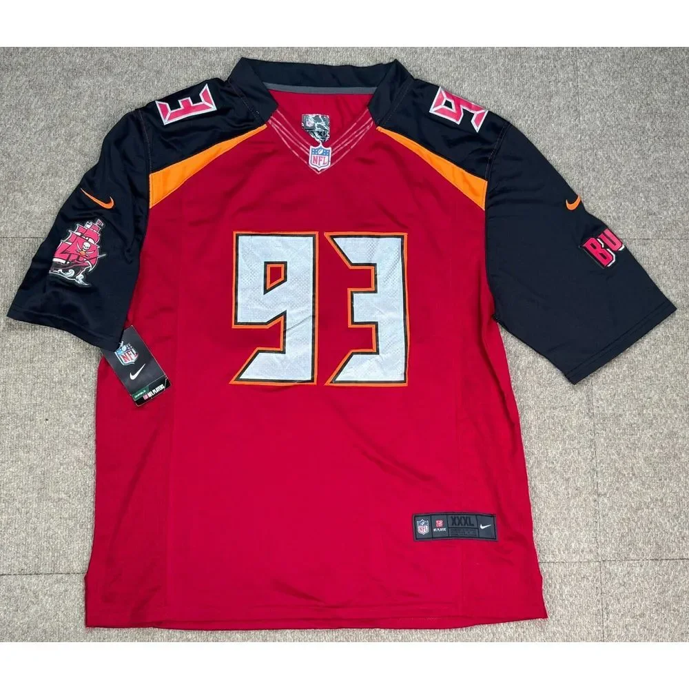 Nike NFL Players On Field Tampa Bay Buccaneers #93 Gerald McCoy Jersey Size XXXL